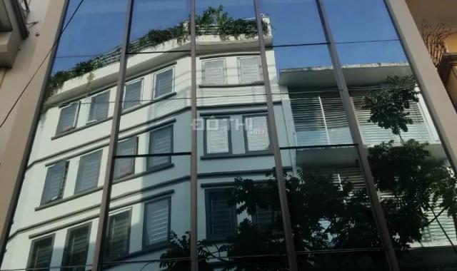 Tòa nhà văn phòng mặt phố Nguyễn Khánh Toàn 300m2 12 tầng MT 12m vỉa hè thênh thang pháp lý sạch