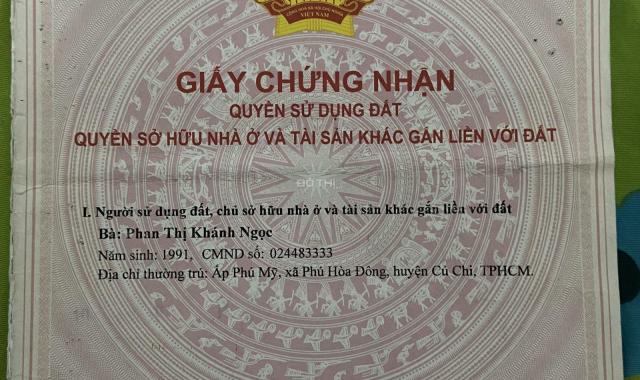 Bán nhà và đất tại 39 đường Số 7, ấp 2A, xã Tân Thạnh Tây, Huyện Củ Chi. Giá tốt