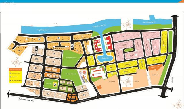 Bán đất Đông Thủ Thiêm đường 56 mặt tiền kinh doanh gần chợ tân lập 229,5m2, 131 triệu/m2