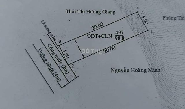Bán đất tại đường 1/ Bùi Quốc Khánh, Chánh Nghĩa, Thủ Dầu Một, Bình Dương 100 m2 giá 2.890 tỷ