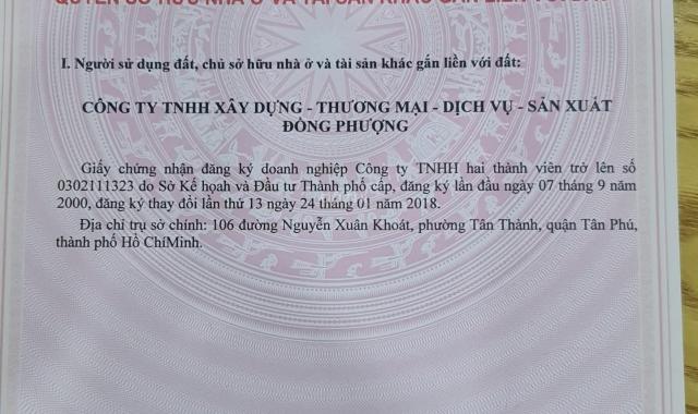 Bán đất 5x22m KDC Đồng Phượng Nguyễn Văn Quá Q12, rẻ 5 tỷ 050 triệu