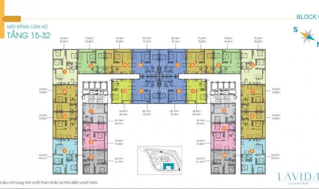 Cần bán căn 3PN/97m2 Lavida Plus, MT Nguyễn Văn Linh Q. 7 View Phú Mỹ Hưng - Giá 3.8 tỷ bao phí