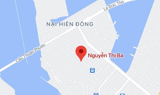 Bán lô đất góc 2 mặt tiền Nguyễn Thị Ba - Hoa Lư. DT: 120.4m2, ngang 7m5, giá: 4.8 tỷ