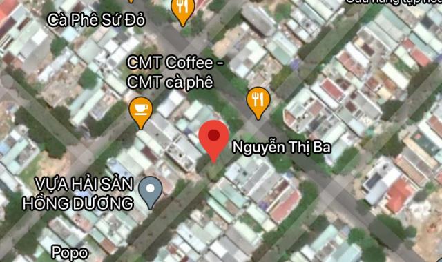 Bán lô đất góc 2 mặt tiền Nguyễn Thị Ba - Hoa Lư. DT: 120.4m2, ngang 7m5, giá: 4.8 tỷ