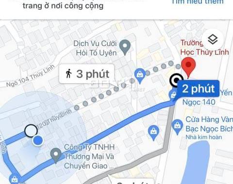 Bán đất Thúy Lĩnh - Hoàng Mai - 40m2 giá: 1,4 tỷ