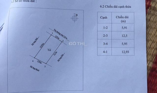 Cần bán cả hoặc bán lẻ 3 lô đất vuông vắn Quốc Tuấn - An Dương - Hải Phòng