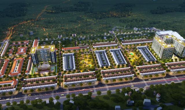 Nhà phố mặt tiền đường 43m khu đô thị VCN Phước Long 2