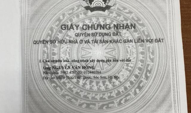 Chính chủ bán đất thổ cư Đồng Lạc, Tiên Dược, SS, HN ngay trung tâm đô thị, ngay trường đua ngựa