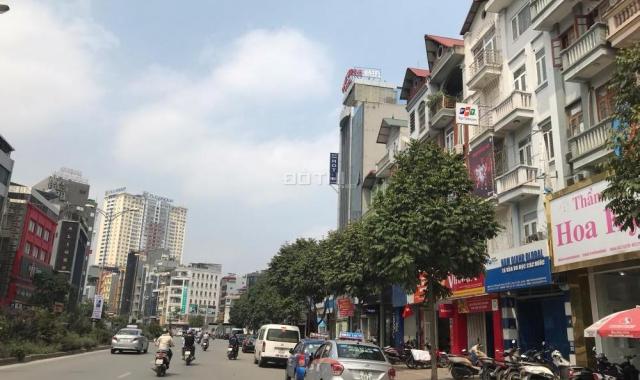 Bán nhà MP Nguyễn Hoàng, DT 75m2 - 6 tầng, thang máy, MT 4.7m, ô tô dừng đỗ, KD đa dạng, 31,5 tỷ