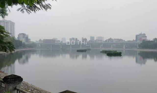 Bán gấp nhà mặt hồ giáp 2 mặt phố quận Hoàng Mai 140m2, nhỉnh 16 tỷ. LH 0886814483