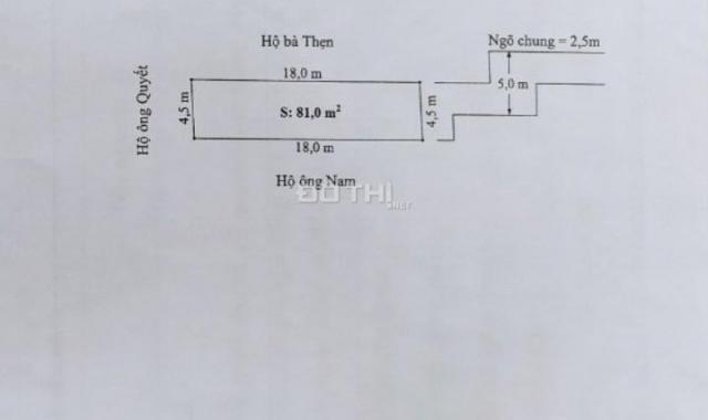 Chủ nhà cần tiền và thiện chí bán căn nhà 81m2 tổ 6 TT An Dương