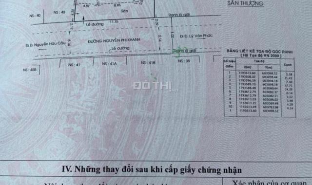 Bán nhà Quận 1, đường Nguyễn Phi Khanh, 424,8m2, GPXD 2 hầm + 8 tầng, sổ hồng