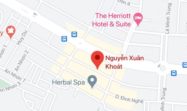 Bán lô đất mặt tiền đường Nguyễn Xuân Khoát, Q. Sơn Trà DT 118.75m2. Giá: 12 tỷ