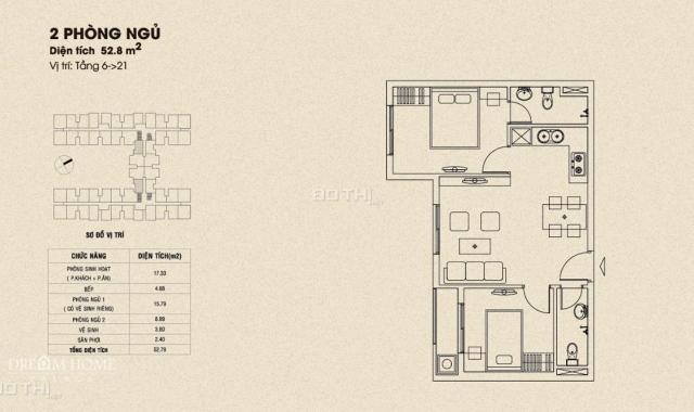 Cho thuê căn hộ có nội thất, 62m2, 2 PN, 2 toilet, CC Dream Home Palace, Quận 8, giá 5.8 tr/tháng