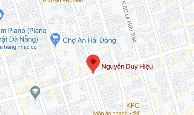 Bán nhà kiệt Nguyễn Duy Hiệu, Phường An Hải Đông, Quận Sơn Trà DT: 163.1m2. Giá: 9,6 tỷ