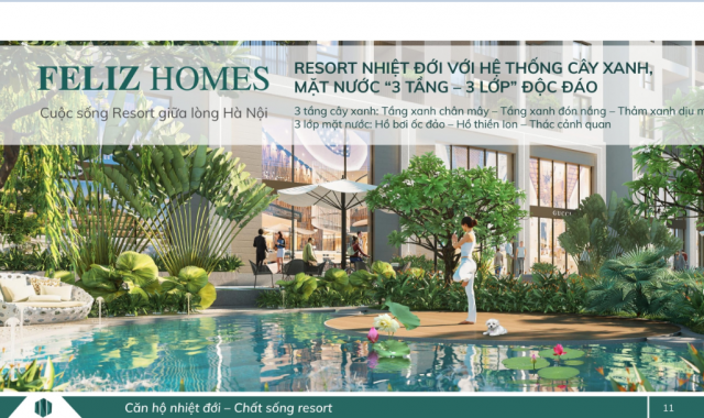 Bán chung cư cao cấp siêu hot Dự án Feliz Homes - Vị trí vàng đắc địa tại Quận Hoàng Mai