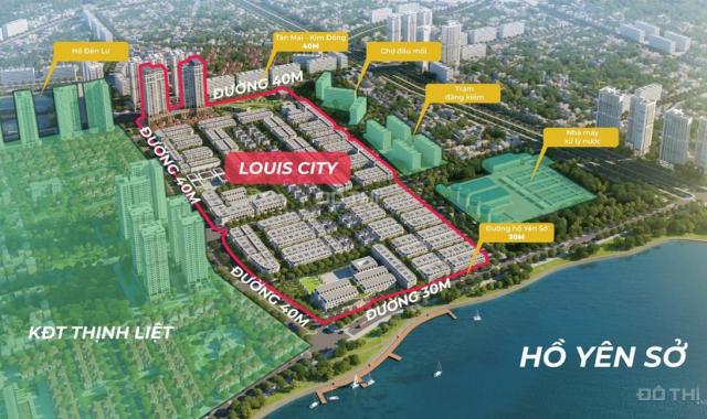 Tổng hợp quỹ căn liền kề - biệt thự Louis City Hoàng Mai cho khách hàng đầu tư