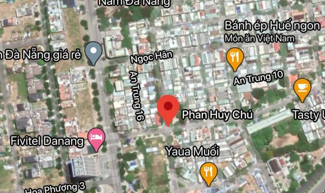 Bán đất đường Phan Huy Chú, Phường An Hải Tây, Quận Sơn Trà DT: 125 m2. Giá: 9,5 tỷ