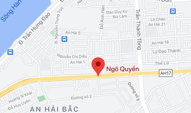 Bán căn hộ đường Ngô Quyền, P Thọ Quang, Q Sơn Trà DT: 54 m2. Giá: 1,9 tỷ