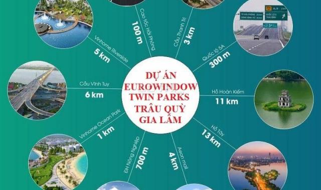 Eurowindow Twin Parks Gia Lâm - cơ hội vàng cho nhà đầu tư thông thái