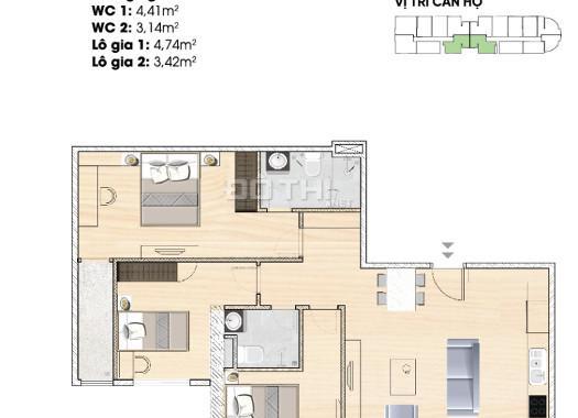 2,9 tỷ sở hữu ngay căn hộ 3PN hướng Nam, thủ tục đơn giản, hỗ trợ chỉ 900tr ký HĐMB ngay