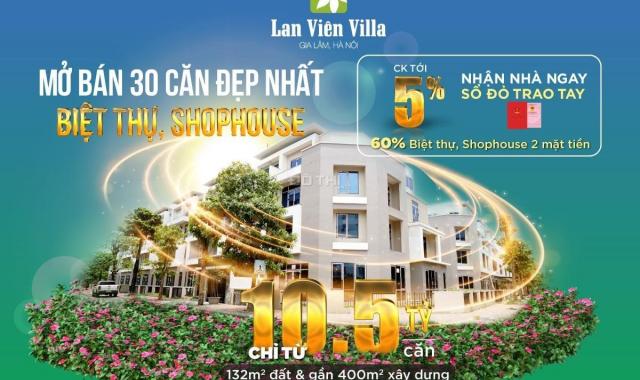 Cơ hội sở hữu biệt thự shophouse giá rẻ nhất tại Gia Lâm, Hà Nội