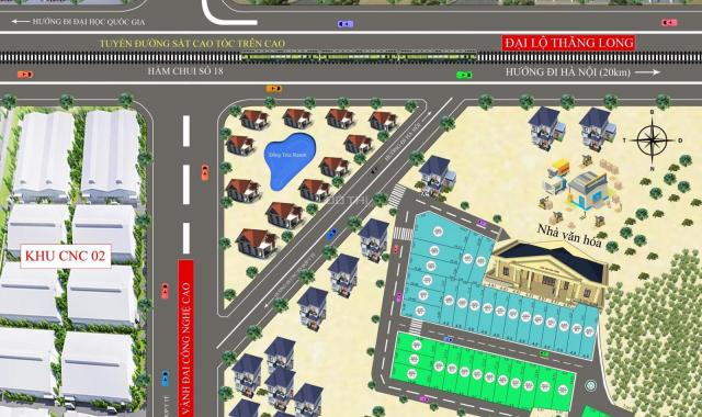 Duy nhất 1 lô Khoang Mái - Đồng Trúc - đường 6.5m - cách khu CNC 50m - sẵn sổ đỏ - giá chủ đầu tư