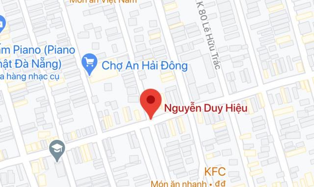 Bán nhà kiệt Nguyễn Duy Hiệu, Phường An Hải Đông, Quận Sơn Trà DT: 163.1 m2. Giá: 9,6 tỷ