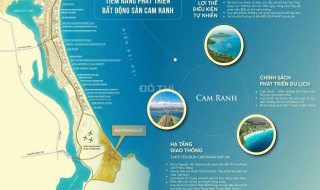 Chỉ 1,4 tỷ sở hữu ngay biệt thự mặt biển - dự án shophouse Parasol Cam Ranh Khánh Hòa