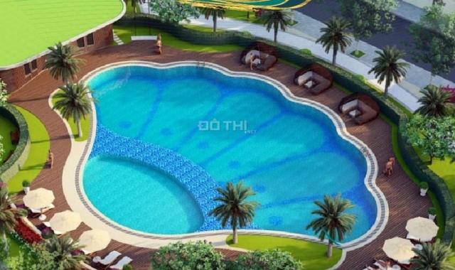Bán 162m2 biệt thự song lập, 3 mặt thoáng, view bể bơi Resort đẹp nhất Vinhomes Star City Thanh Hoá