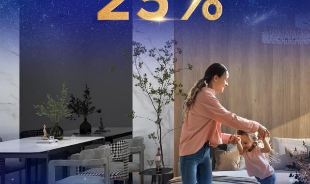 Thanh toán chỉ 25% trải dài trong 6 tháng, 75% còn lãi hỗ trợ vay 0% lãi suất + không trả gốc