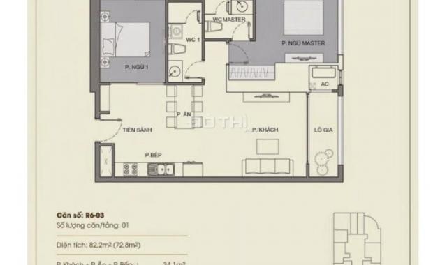 Bán căn số 03 toà R6 Royal City cùng Subbaba