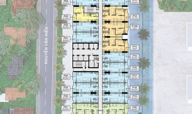 Bán CH chung cư tại dự án Quy Nhơn Melody, Quy Nhơn, diện tích 50.6m2 giá TT 95% chỉ 1.15 tỷ/căn