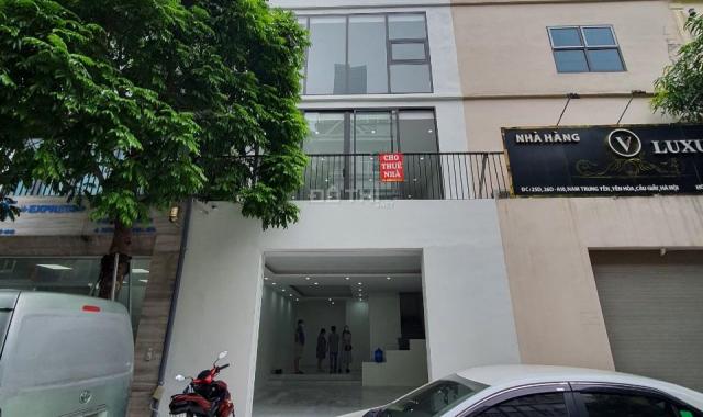 Cho thuê nhà đường Nguyễn Chánh, Cầu Giấy, HN. DT 80m2, 4 tầng có thang máy siêu tốc giá 47 tr/th