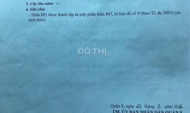 Chính chủ cần bán nền hẻm 95 Bưng Ông Thoàn, Phú Hữu, Quận 9 cạnh Villa Park của MIK