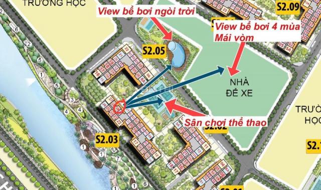 Bán căn hộ chung cư tại dự án Vinhomes Ocean Park Gia Lâm, Gia Lâm, Hà Nội DT 60m2 giá 2 tỷ