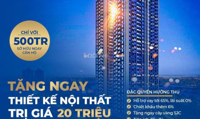 Bán căn góc CH12A hướng ĐN view Vinhomes đẹp nhất DA rẻ 100tr Hoàng Huy Grand Tower 0354.111.039