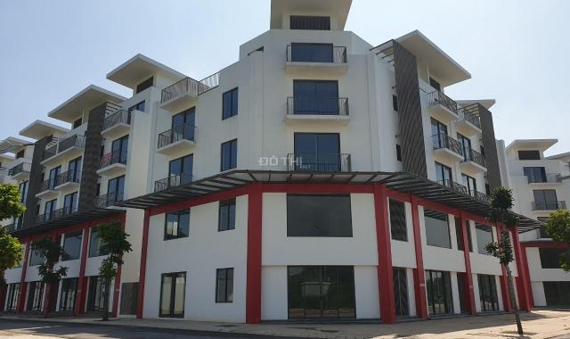 Bán căn shophouse Khai Sơn Long Biên 90m2, hồ điều hòa, giá rẻ: LH 0986563859