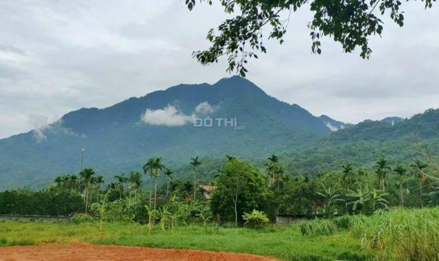 Đất siêu đẹp lưng tựa núi tản, view thoáng mát, lô góc 2 mặt tiền tại Vân Hòa Ba Vì LH 0866990503