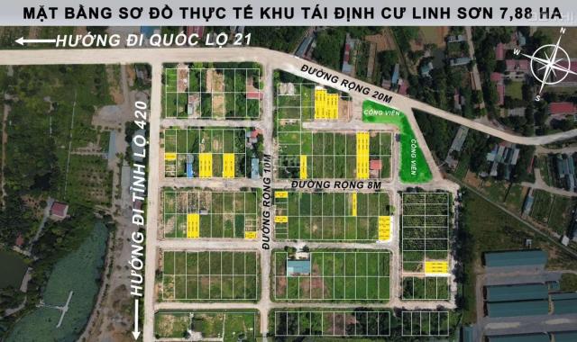 Bán đất phân lô Phú Cát Quốc Oai, DT 150 ~ 250m2. Giá chỉ: 1.5 ~ 2 tỷ