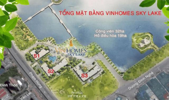 Quỹ hàng tốt nhất Vinhomes Skylake - 1800 căn 1PN - 4PN - Penthouse - Skyvilla nhìn ra trực diện hồ