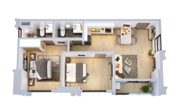 Chỉ 1,2 tỷ sở hữu căn hộ trung tâm Quận Thanh Xuân, Vị trí 