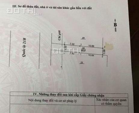 Bán nhà mặt phố Ba La thuộc Quốc Lộ 21B - Hà Đông - 5,4 tỷ/60m2 - Giá rẻ kinh doanh đầu tư tốt