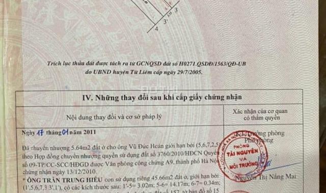 Bán nhà vip phố Đồng Me, Nam Từ Liêm 46m2 giá không tưởng 5 tỷ hơn