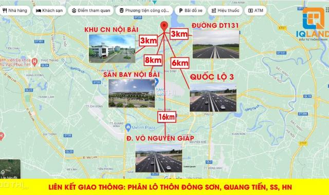 Chỉ 430tr sở hữu ngay 46m2 Đông Sơn, Quang Tiến