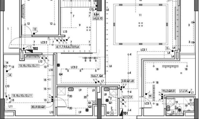 Bán căn chung cư tòa CT2 Rainbow Linh Đàm tầng 5 Dt 136,6m2