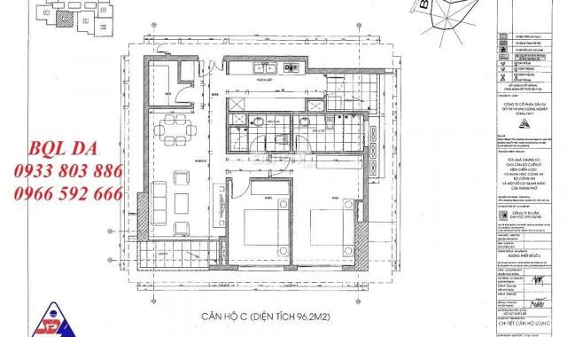 Cần bán căn hộ 96m2 chung cư Viện Chiến Lược Khoa Học Bộ Công An số 5 phố Tú Mỡ