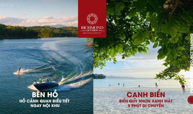 Mở bán dự án cao cấp Richmond Quy Nhơn, phiên bản giới hạn, chỉ 135 căn, giá chỉ TT 3.4 tỷ/căn