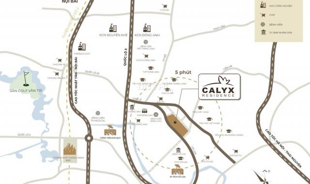 Bán 12 lô shophouse, liền kề Calyx Residence siêu hot, mặt đường 40m, hỗ trợ vay 70%