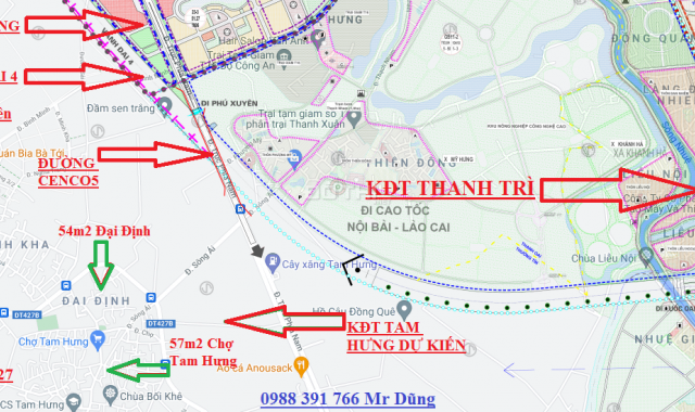 Chính chủ cần bán 110m2 đất tại xã Bình Minh Thanh Oai, đường thông ô tô đỗ đất giá đầu tư